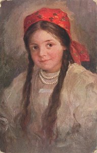 Modern Russian painters F. Sitschkoff - Little darling