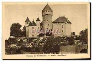 CPA Chateau De Montrottier Musee Leon Mares