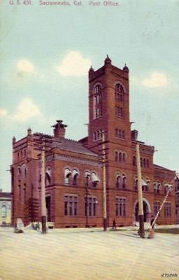 POST OFFICE SACRAMENTO, CA 1910