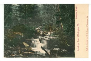 VT - Wilmington. Haystack Falls Greetings ca 1905