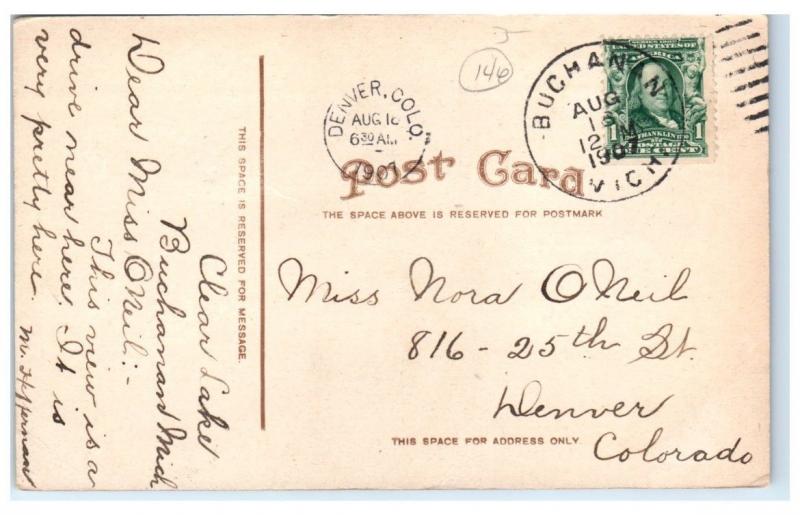 1907 Moccasin Bluff Drive, Buchanan, MI Postcard