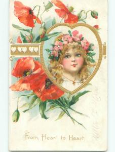 Divided-Back CHILDREN SCENE Great Postcard AA5861