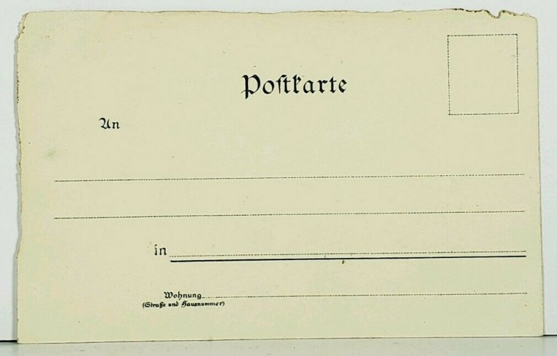 Betzingen by Fritz Bergen Costume Dance Germany c1900 Postcard A4