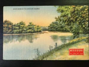 Vintage Postcard 1930-1945 White River, Ozarks, Missouri (MO)