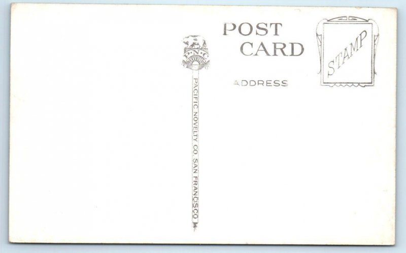MONTEREY, California CA ~ POP ERNEST RESTAURANT Abalone & Mussels 1910s Postcard