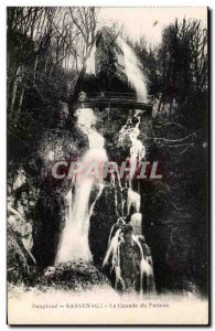 Old Postcard Dauphine Sassenage the Cascade From Paris