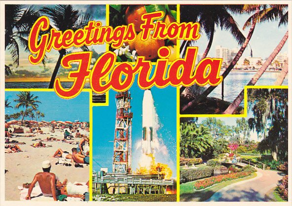 Greetings From Florida Multi View