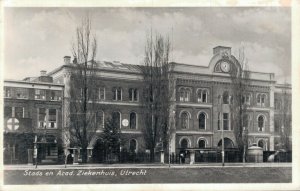 Netherlands Stads Academisch Ziekenhuis Utrecht Hospital Vintage RPPC 07.53