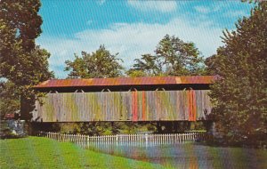 Covered Bridge On Ballard Road Greene County Near Xenia Ohio