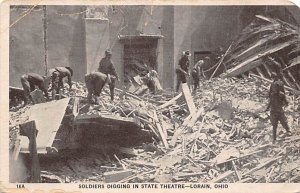 Soldiers Digging in State Theatre Lorain, Ohio OH