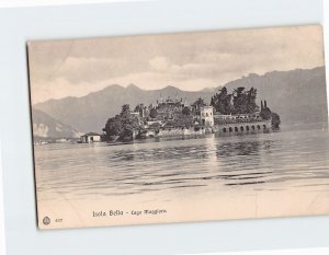 Postcard Isola Bella, Lago Maggiore, Italy