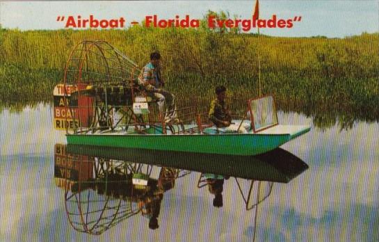 Airboat In The Florida Everglades