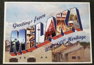 [AG] P104 Malaysia Melaka UNESCO Heritage City Tourism Scenery (postcard) *New