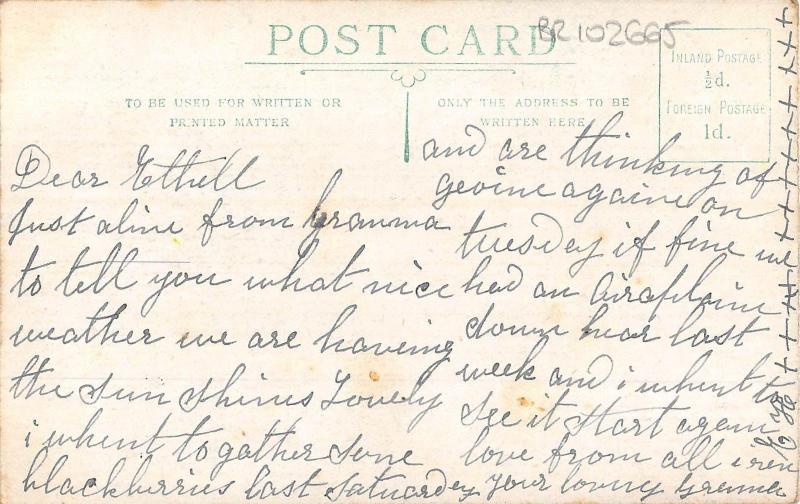 BR102665 painting postcard japan