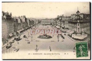 Bordeaux - Les Allees de Tourny - Old Postcard