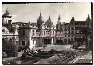 Modern Postcard Monte Carlo Casino and the Hotel de Paris