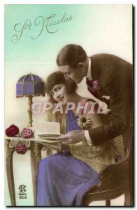 Postcard Old St Nicolas Female