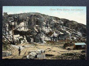 Cornwall Liskeard CHEESE WRING QUARRY c1908 Postcard by Botterell & Son