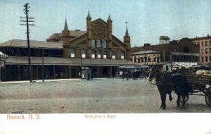 Penn R. R. Depot in Newark, New Jersey