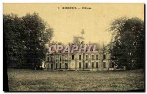 Old Postcard Chateau Montieres (TOILEE map)