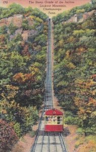 Tennessee Chattanooga Steep Grade Of The Incline Lookout Mountain