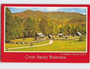 Postcard Oconaluftee Visitors Center, Great Smoky Mountains, Cherokee, N. C.