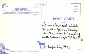 Beech Bend Park Bowling Green Kentucky Postcard