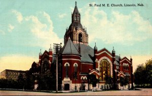 Nebraska Lincoln St Paul Methodist Episcopal Church