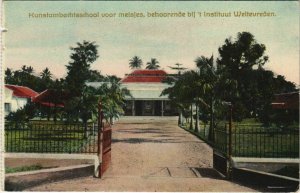 PC WELTEVREDEN Kunstambachtsschool voor meisjes INDONESIA (a18388)