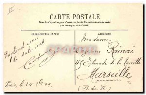 Old Postcard Paris (eighth) The Arc Triomphe