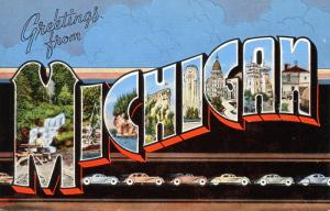 Large Letter - Michigan