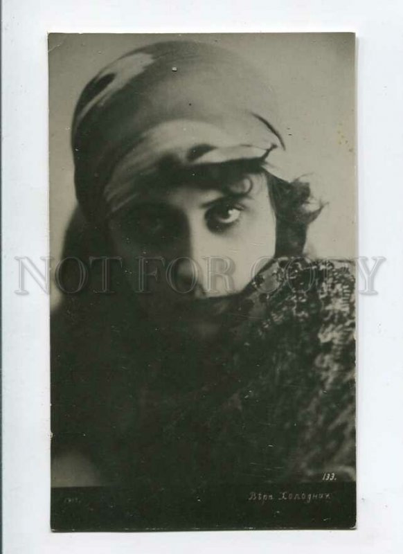 3086842 HOLODNAYA Russia MOVIE Star as Gipsy PHOTO vintage