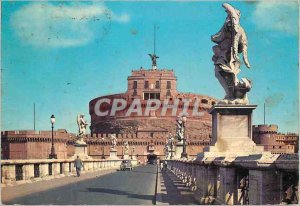 Postcard Modern Roma Bridge and Castle of St Angelo