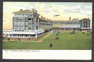 New Jersey, Atlantic City - Brighton Hotel - Undivided - [NJ-009]