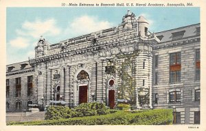 Main Entrance to Bancroft Hall U. S. Naval Academy - Annapolis, Maryland MD