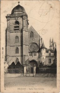 CPA ORLÉANS - Église St-euverte (155322)