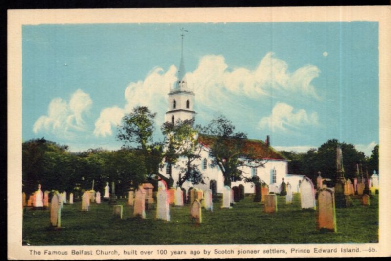 Prince Edward Island The Famous Belfast Church built over 100 yeas ago PECO - WB