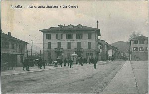 Vintage postcard - GENOA: Busalla 1916 - BEAUTIFUL!-