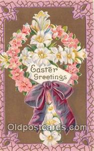 Easter Greetings Postal Used Unknown 