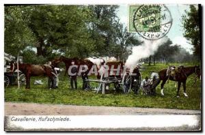 Old Postcard Horse Riding Equestrian Cavallerie Hufschmiede Blacksmith Smith ...