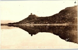 C.1910 RPPC Sugar Loaf and Lake Winona, Winona, Minn. Postcard P136