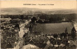 CPA TONNERRE - Vue générale a vol d'oiseau (656926)