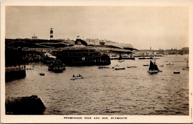 Lighthouse Promenade Pier and Hoe Plymouth England Photo