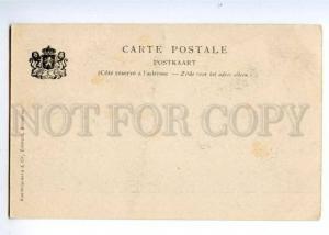 147181 BELGIUM Prince Leopold cortege 1902 Vintage postcard