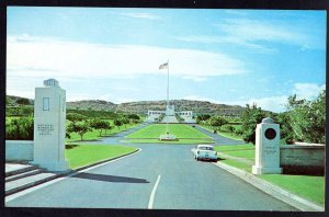 Hawaii HONOLULU National Memorial Cemetery of the Pacific graves 16,000 - Chrome