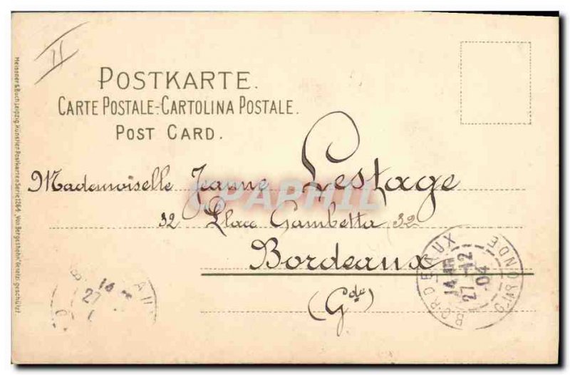 Old Postcard Hunting Biches