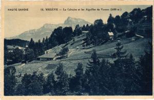 CPA MEGEVE Le Calvaire et les AIGUILLEs de Varens (336911)