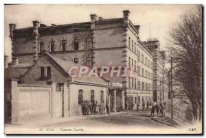 Postcard Old Barracks Kehl Charlet Army