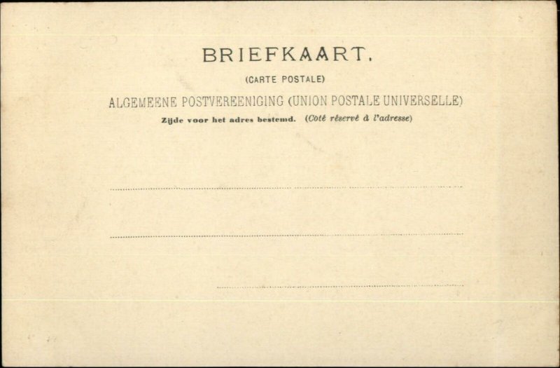 Boer War Dutch Propaganda Satire SCHLETTE c1900 Postcard MAGERSFONTEIN