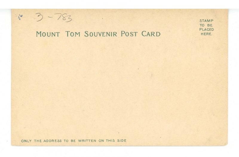 MA - Holyoke. Mt. Tom Summit House